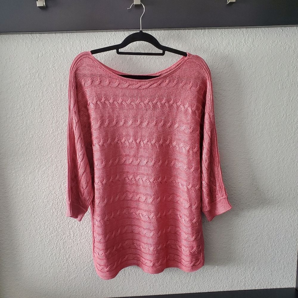 Lauren Ralph Lauren | Rose Pink Sweater | Size 2X | NWT